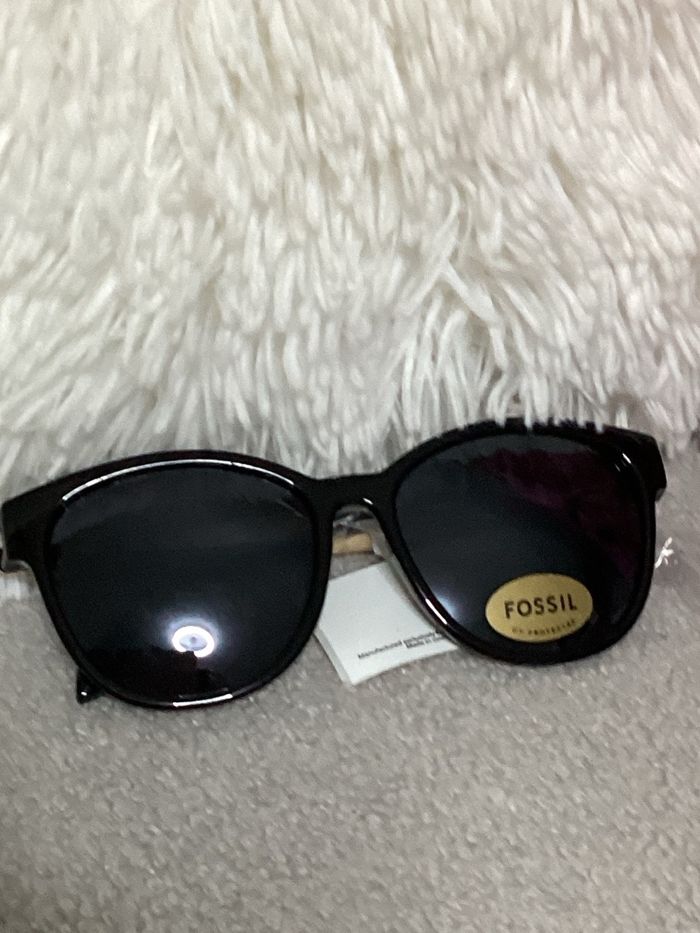 Fossil Black Round Sunglasses brand new with tags